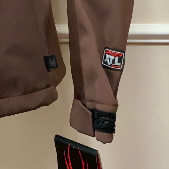 Spyder ADVERSE SOFT SHELL JACKET - Brown - Picture 8 of 16